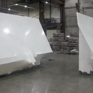 LDPE shrink film heat shrinking packaging process